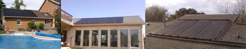 solar pool heater panels